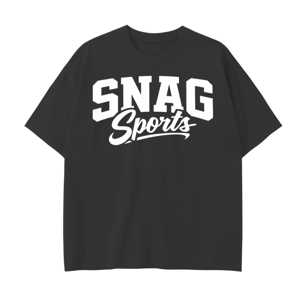 Snag Sports Drop Shoulder Cotton T-Shirt